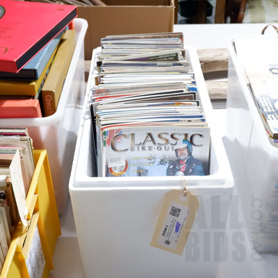 Quantity of Classic Bike and Motorcycle Magazines