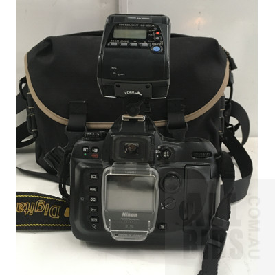 Nikon D100 DSLR Camera With Lenses and Accessories