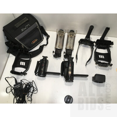 Canon Legria HF G30 Full HD Camcorder And Canon Legria HF G25 Full HD Camcorder With Accessories