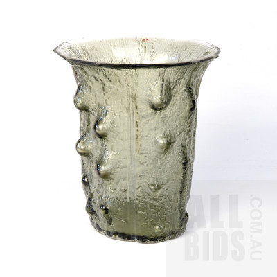 Finlandia Glass Vase by Timo Sarpaneva for Iittala 
