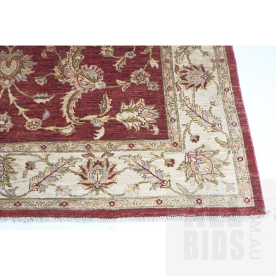 Indo Persian Zeigler Hand Knotted Wool Rug