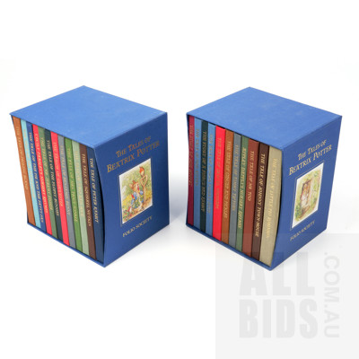 Folio Society, Tales of Beatrix Potter, 23 Volume Hard Cover Set in Two Slip Cases