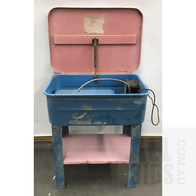 Parts Washing Bench With Electric Pump