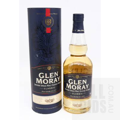 Glen Moray Classic Speyside Single Malt Scotch Whisky 700ml