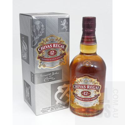 Chivas Regal Blended Scotch Whisky Aged 12 Years James & John Chivas Edition 700ml