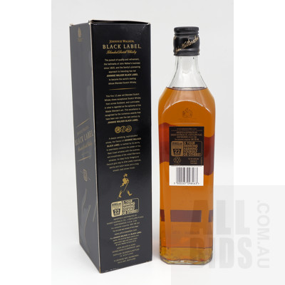 Johnnie Walker Black Label Blended Scotch Whisky Aged 12 Years 700ml