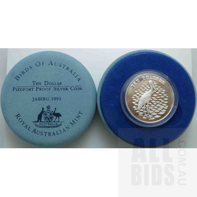 Australia: Piedfort PROOF Silver Ten Dollar Coin