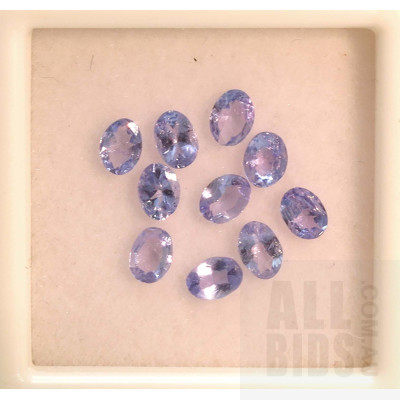 Collection of Facetted Tanzanites