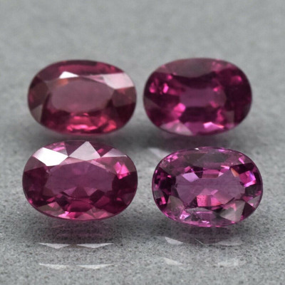 Rhodolite Garnets-Natural- Purplish Pink