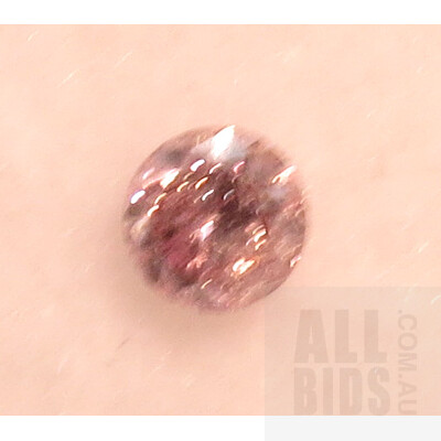 Pink Diamond - Natural - Round Brilliant-cut 0.095cts