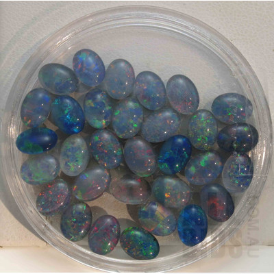 Collection of Australian OPAL Triplets- 30 pieces