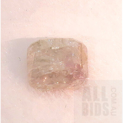 Cushion-cut natural very light pink Diamond