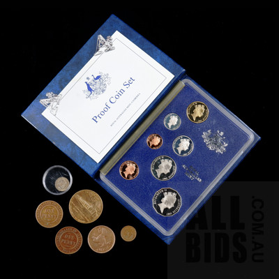 RAM 1987 Seven Coins Proof Set, 1922 Penny, 1919 Penny and More