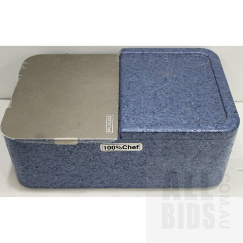 100% Chef Food Transport Box With Stainless Steel Insert