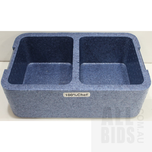 100% Chef Food Transport Box With Stainless Steel Insert