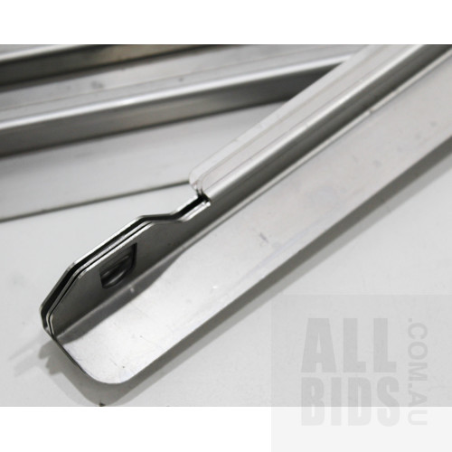 46 x Stainless Steel Tray Support Rails(Suitable For Irinox CP One Dual Compartment Holding Cabinet)