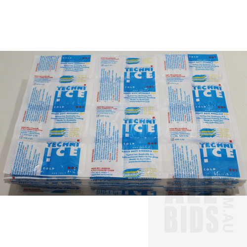 45 Sheets of Techni Ice Heavy Duty Reusable Dry Ice packs - New