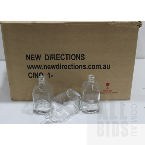 New Directions 250ml Tavern Glass Bottles With 33mm Screw Neck - Lot of 26 - Brand New