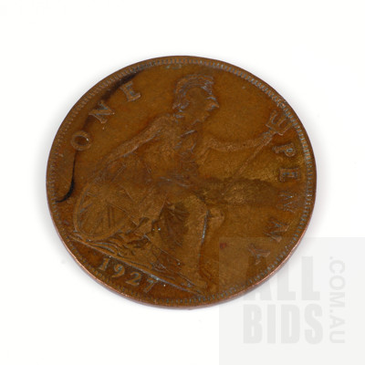 1927 British Penny