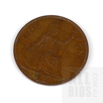 1939 British Penny