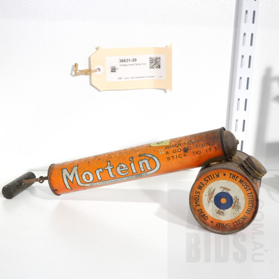 Vintage Mortein Insect Spray Gun
