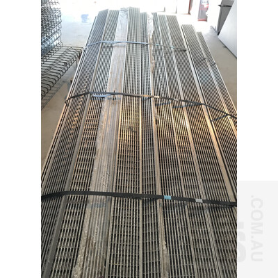 Drainage Channel Grates(3000mm x 120mm) - Lot of 89