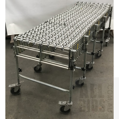Mobile Flexible Roller Conveyor