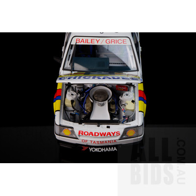 Biante - 1986 Alen Grice/Graeme Baily Holden Commodore VK SS Group A- 1:18 Scale Model Car - With Allen Grice And Graeme Baily  Signature On COA and Car