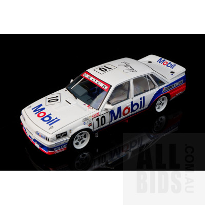 Biante - 1987  Peter Brock, David Parsons And Peter Mcleod Holden VL Commodore SS Group A- 1:18 Scale Model Car - With David Parsons Signature On Car