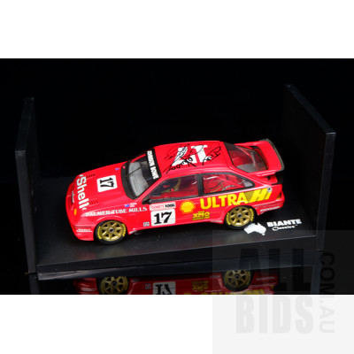 Biante - 1989 Dick Johnson/John Bowe 1000 Ford Sierra RS500 - 1:18 Scale Model Car - With Dick Johnson And John Bowe Signature On COA And Car