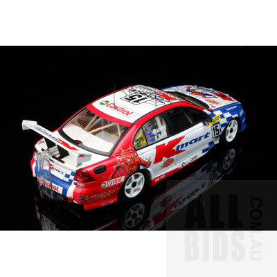 AUTOart 2004 Holden VY Commodore Kmart Racing Rick Kelly/Greg Murphy 1:18 Scale Model Car With Signatures On Car