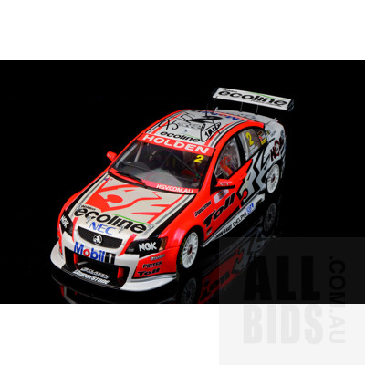 Classic Carlectables 2009 Supercheap Auto 1000 Holden VE Commodore Garth Tander/Will Davison - 1:18 Scale Model Car With Signatures on Car and COA