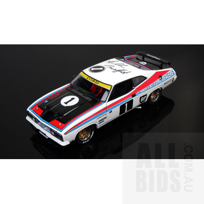 1:18 Biante Allan Moffat XB GT Falcon Coupe #1 1977  With Signatures on Car and COA