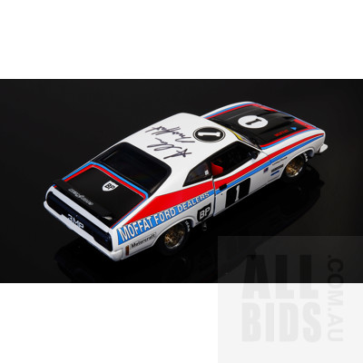 1:18 Biante Allan Moffat XB GT Falcon Coupe #1 1977  With Signatures on Car and COA