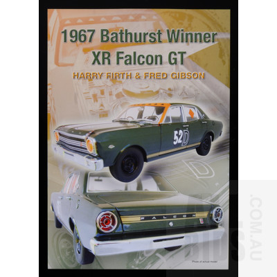 Biante - Fred Gibson/Harry Firth Bathurst 1967 Ford Falcon XR GT - 1:18 Scale Model Car - With Fred Gibson And Harry Firth Signature