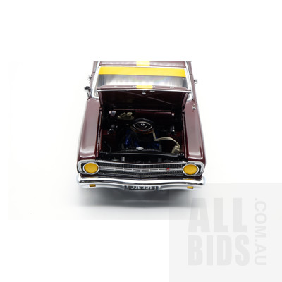 Classic Carlectables - 1967 Bob Jane/Spencer Martin XR GT Ford Falcon - 1:18 Scale Model Car Signed
