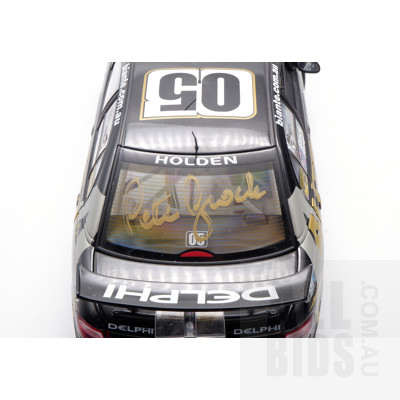 Autoart - Holden Commodore VX Team Brock 2002 - 1:18 Scale Model Car Signed By Peter Brock