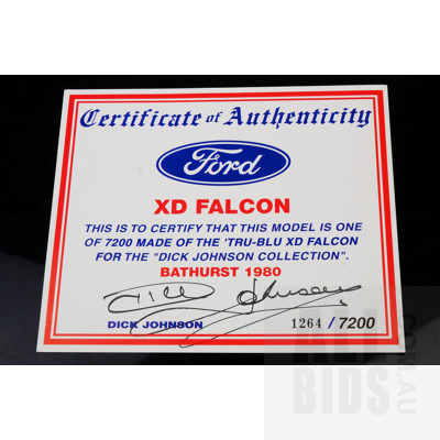 Autoart - 1980 XD Falcon  - 1:18 Scale Model Car Signed By Dick Johnson