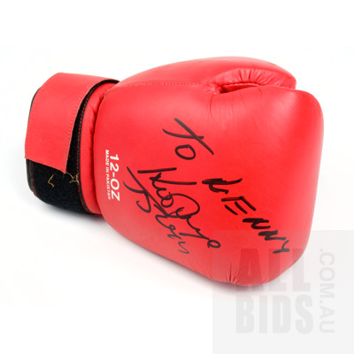 Kostya Tszyu Signed Boxing Glove