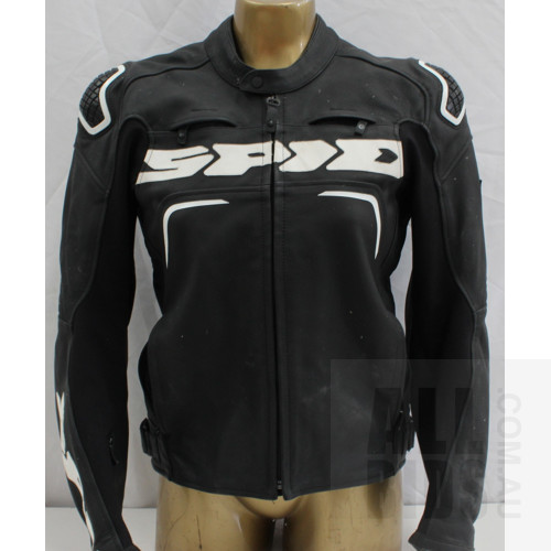 SPD Motorcycle Leather Jacket - Size 54