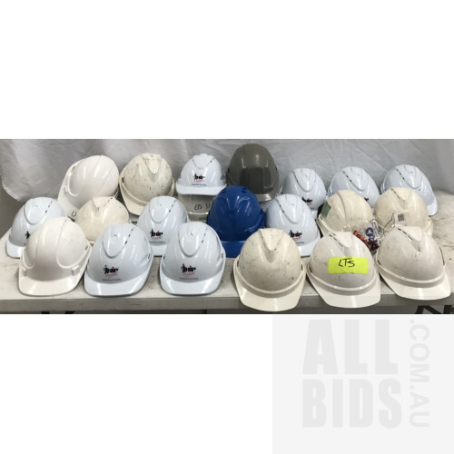 Hard Hats - Approximately 22 Mostly White