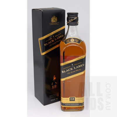Johnnie Walker Black Label Old Scotch Whisky 700ml