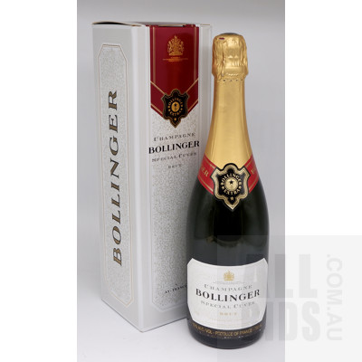 Bollinger Special Cuvee Brut Champagne, 750ml