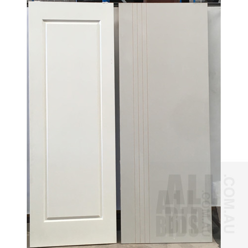 Internal Rolling Wardrobe Door And Internal Wardrobe Door - Lot OF Two