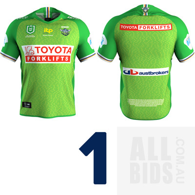 1. Jordan Rapana - Canberra Raiders Women In League Jersey - Proceeds Towards the Raiders NRLW Competition Application