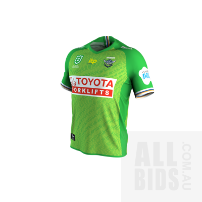 8. Josh Papalii - Canberra Raiders Women In League Jersey - Proceeds Towards the Raiders NRLW Competition Application