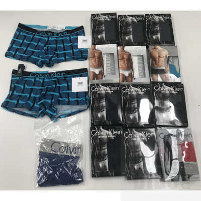 Calvin Klein Medium Men's Underwear - Lot Of 14