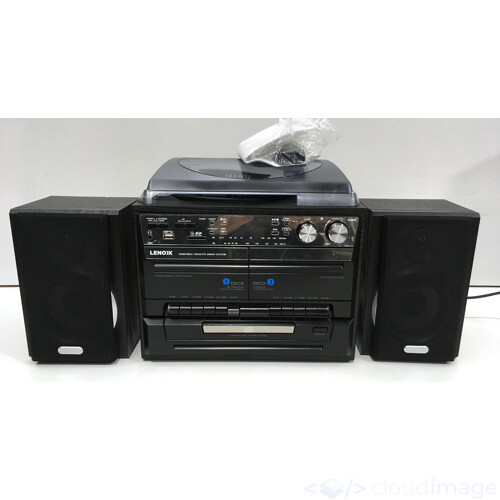 Lenoxx CD114 CD/Turntable/Cassette Music System