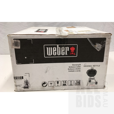 Weber Genuine Original Kettle Charcoal Barbecue 57cm (22Inch) - ORP$329