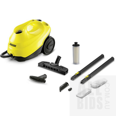 Karcher SC 3 Floor Steam Cleaner And Norwegia KB-2012 15 In 1 Multi Function Steam Mop - ORP More Than $400